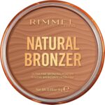 Rimmel Natural Bronzer, Silky-Smooth & Ultra-Fine Bronzing Powder, 002 Sunbronze, 14g
