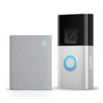 Ring Battery Video Doorbell Plus, 3rd Gen Chime, 1536p HD