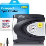 Ring RAC610 Electric Tyre Inflator Air Compressor with Gauge