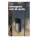 Ring Wired Video Doorbell Pro, Newest Gen, 4K, 10x Zoom