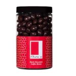 Rita Farhi Dark Chocolate (palm oil free) Covered Coffee Beans in a Gift Jar – 290 grams – S&S £6.75