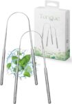 Roe Tenpo Tongue Scraper, 2 U-Shaped – Tongue Cleaner Stainless Steel, Optimal Oral Hygiene – Fresh Breath & Healthy Mouth Tongue Scrapers for Adults & Kids