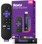 Roku Streaming Stick 2025 HD Roku Streaming Device for TV with Voice Remote Free and Live TV