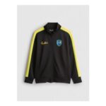 Ronaldinho Zip-up Sweatshirt – Black