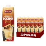 Rose Hall Luxurious Eggnog Drink 1L Ready-to-Serve (Pack of 6) – £19.25 S&S
