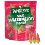 Rowntrees 130g Sour Watermelon Flavour Sweets Sharing Bag Lollies – Nectar Price