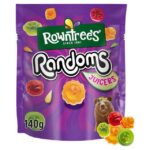 Rowntrees Randoms Juicers Sweets Sharing Bag 140g (Nectar Price)