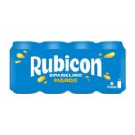 Rubicon Sparkling Mango Soft Drink Can Multipack 8x330ml