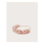 Ruffle Bridesmaid Headband – Pink