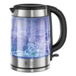 Russell Hobbs Illuminating Glass Kettle – 1.7L – Black