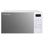 Russell Hobbs Touch Control Digital Solo Microwave 20L 800W with 10 Power Levels, 6 Auto Cook Menus, Defrost Control
