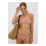 Rust Animal Triangle Bikini Top 8
