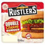 Rustlers The Epic Double Cheese Burger with Tomato Ketchup 145g