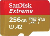 SANDISK Extreme microSD Card Adapter 256GB, Up to 190MB/s Read Speeds