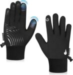 SAWANS Kids Cycling Gloves Sports Winter Thermal Boys Girls Children Windproof Anti-slip Touchscreen Gloves Age 4-12 Years Bike Mitts Riding Running Warm Outdoor Hiking Ski