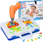 SHAWE 3D Take Apart Toy for 3 4 5 6 Years Old Boys Girls Gifts Creative Construction Toys Kit Puzzles Assembly DIY Play Set with Storage Box