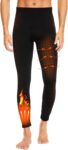 SIMIYA Thermal Underwear Mens Long Johns, Thermal Leggings Bottoms for Men, Fleece-Lined Base Layer Trousers for Daily Wear, Winter Outdoor