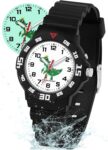 SOCICO Kids Analog Watches 50M Waterproof Easy Read for 3-12 Birthday Gift