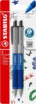 STABILO Pointball Colorful – Ballpoint Pen Pack of 2 – Ultramarine with Blue Ink (£2.16 / £2.05 max S&S)