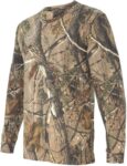STAG Mens Oak Tree Camo Long Sleeved T-Shirt, Brown Sizes S-7XL – Sold & Shipped by The Big Adventure Club