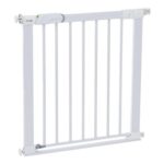 Safety 1st Flat Step Baby Stair Gate, Pressure-Fit, White
