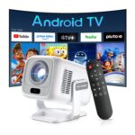 Salange Short Throw Projector 2026 Native 1080P Mini 4K