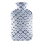 Samply 2L Hot Water Bottle with Soft Cover – Navy Blue