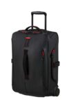 Samsonite Paradiver Light – Wheeled Duffle Bag (55 cm), Small, Hand Luggage, Water-Repellent, Lightweight, 48.5L, Black Prime Day deal