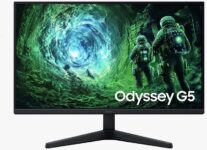Samsung 27 Inch Monitor Odyssey G5 QHD IPS 200Hz 1ms HDMI DisplayPort Black Refurbished: Very Good – W/Code – Sold by Argos (UK Mainland)