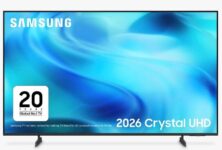 Samsung 50 Inch UE50U7000HKXXU Smart 4K UHD HDR Crystal TV (55£305.10) – With Code via App