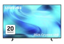 Samsung 58 Inch UE58U8000HKXXU Smart 4K UHD HDR Crystal TV – With Code – Free C&C