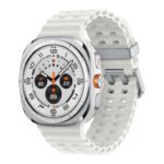 Samsung Galaxy AI Smart Watch Ultra (2025) 47mm, LTE, Titanium White, 3 Year Extended Warranty (UK Version) – Prime Exclusive