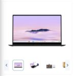 Samsung Galaxy Chromebook Plus Intel Core 3 100U 8GB RAM 256GB SSD eUFS 15.6 AMOLED Chrome OS Laptop