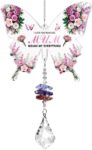 Sanyetral Gift to Mum Butterfly Acrylic Crystal Sun catcher