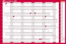 Sasco 2025 Wall Planner Set – Used (Like New) – Sold by Amazon Resale
