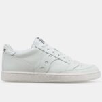 Saucony Jazz Court Mens Trainers in White or White/Navy (Sizes 6 – 8)