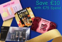 Save £10 WYS £75 on Selected Gift Sets (over 1300) – Stacks with Offers E.G Star of Week, 3 for 2, 1/2 Price (LOreal, Men Experts, Nivea)
