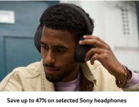Save up to 47% on selected Sony headphones Via Vodafone Very Me Rewards App (Unique Discount Code Required)