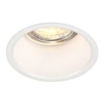 Saxby GU10 Gloss White Anti-Glare Downlight – 50W