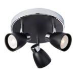 Saxby Major 3 Spot Light Plate – Black