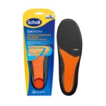 Scholl GelActiv Insoles and Work Shoes, Insoles with Cushioning GelWave Technology, Continuous Support for Long Standing, Size 40-46.5