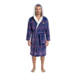 Scotland National Team Mens Dressing Gown – Blue Tartan