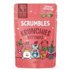Scrumbles Christmas Turkey Cat Treats – All Life Stages, 60g