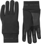 Sealskinz Acle Water Repellent Nano Fleece Touchscreen Gloves (Black, S)