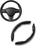 Segmented Carbon Fiber Steering Wheel Cover, Non-Slip Universal Car Steering Wheel Protector – Sold by Ouxion / FBA