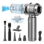 Semflagree Mini Portable Cyclonic Suction Cordless Car Vacuum