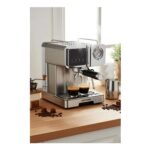 Semi-Automatic Espresso Machine W/ Pressure Gauge & 20-Bar Pump