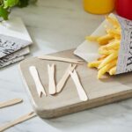 Set of 10 Wooden Forks Free C&C only