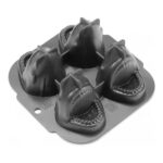 Shark Silicone Ice Mould with Lid