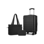 Shavont 3-Piece Luggage Set: 20-Inch Cabin, Tote & Makeup Bag